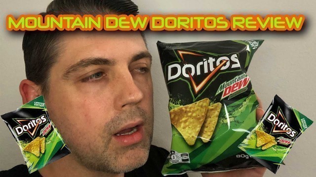 'Mountain Dew Doritos Review - American tries Australian Doritos'