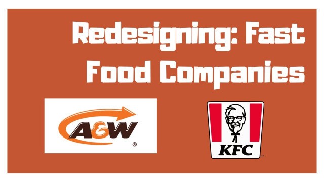 'Redesigning: Fast Food Companies'