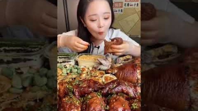 'yummymukbangasmr #food #asmreating #asmrfood #fyp #mukbangvideo #foodporn #eatingshow #koreanfood(2)'