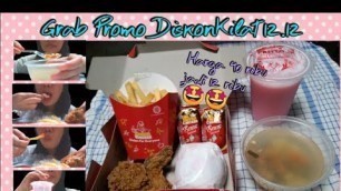 'Mukbang Fritto Chicken Paket 3 || Grabfood Promo 12.12'