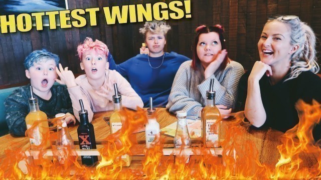 'EXTREME HOT WiNGS  CHALLENGE *KiDS Vs ADULTS*'