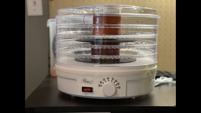 'Using a Food Dehydrator as a Filament Dryer'