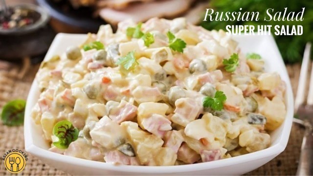 'Russian Salad Recipe | Super Hit Healthy Salad | Food Fusion | Asian Cooking'