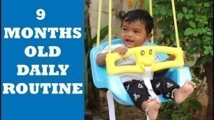 '9 மாதக்  குழந்தையின் வாழ்வில் ஒரு  நாள் |3 BABY RECIPES | 9 MONTHS OLD BABY DAILY ROUTINE'