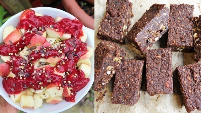 '3 EASY & Delicious RAW FOOD Recipes'