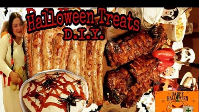 'DIY EASY HALLOWEEN TREATS/IDEAS/FOODS FOR PARTY/IT\'S SCARY | By Jenny