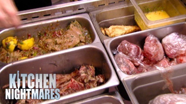 'Gordon Finds A Drawer FULL OF RAW & COOKED MEAT | Kitchen Nightmares'