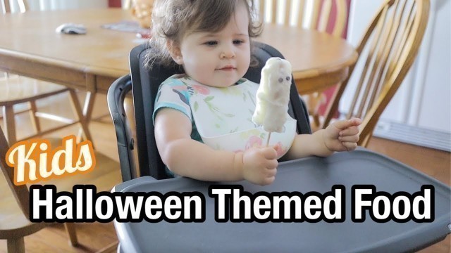 'KIDS HALLOWEEN THEMED FOOD IDEAS | MOMTOBER 2020 | Megan Lindsay'