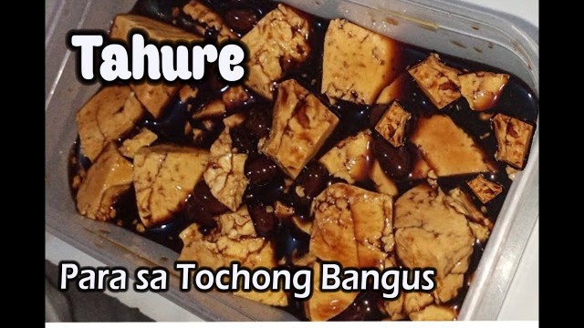 '| Fermented Tofu in Soysauce | Tahure for Tochong Bangus | Filipino Food | Techie Mom\'s Kitchen'