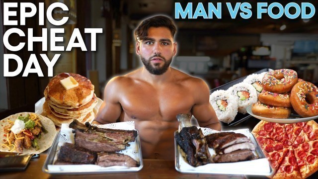 'Epic Cheat Day With Remington James | Man Vs Food'