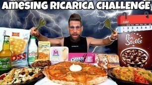 'aMESIng RICARICA CHALLENGE di LUGLIO (10000 Calorie) MAN VS FOOD'