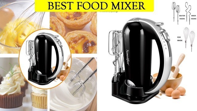 'BEST ELECTRIC FOOD MIXER HAND BLENDER DOUGH BLENDER FOOD PROCESSOR EGG BEATER FOR KITCHEN COOKING'