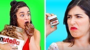 'GIANT FOODS VS MINIATURE FOOD || Funny Food Challenges And Crazy DIY Pranks For Foodies!'