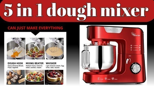 '5in 1 dough mixer, multi use dough mixer, grinder #short #youtube'