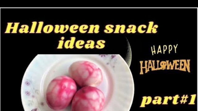 'DIY Food Ideas for Halloween Party |Spookiest Halloween Snacks |  Best Halloween Food Ideas of 2021'