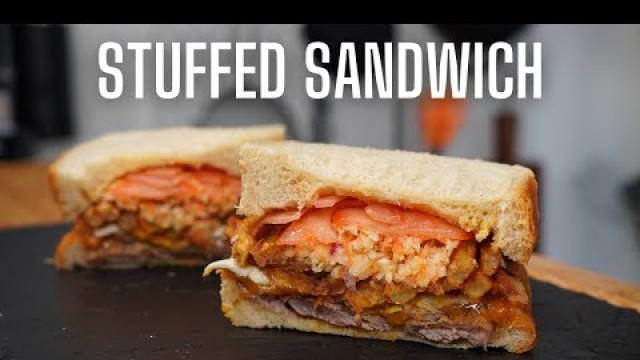 'LE \"STUFFED SANDWICH\" DE CHICAGO -- MAN VS FOOD'