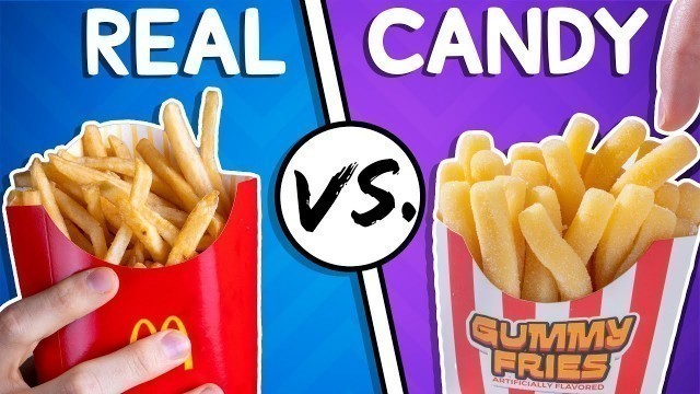 'We Try the Ultimate Real vs Candy Challenge #3'