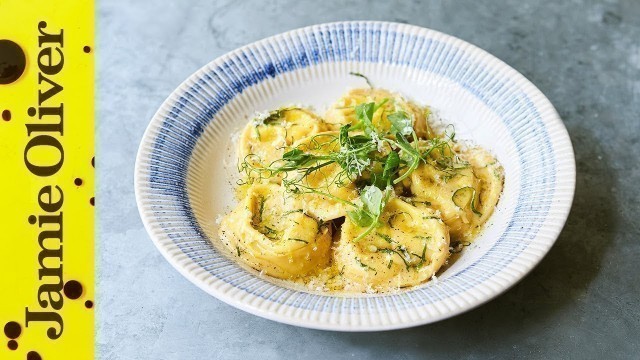 'SUMMER MENU | Asparagus & Ricotta Ravioli | Jamie’s Italian'