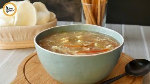 'Restaurant Style Hot and Sour White Soup Recipe By Food Fusion'