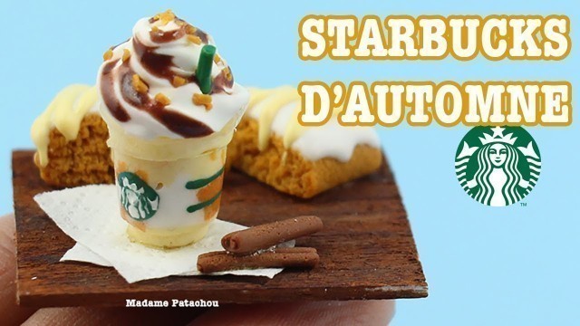 'STARBUCKS D\'AUTOMNE⎪Miniature Food'