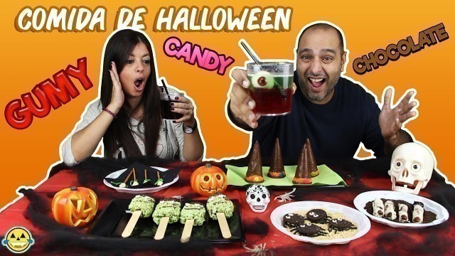 'Gummy Chocolate food halloween ideas!! DIY Trucos para hacer comida de Halloween'