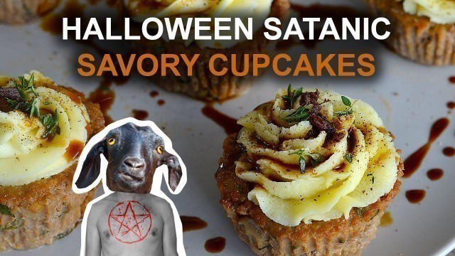 'These Are The Halloween Meatloaf Cupcakes To Die For | Halloween Food Ideas'