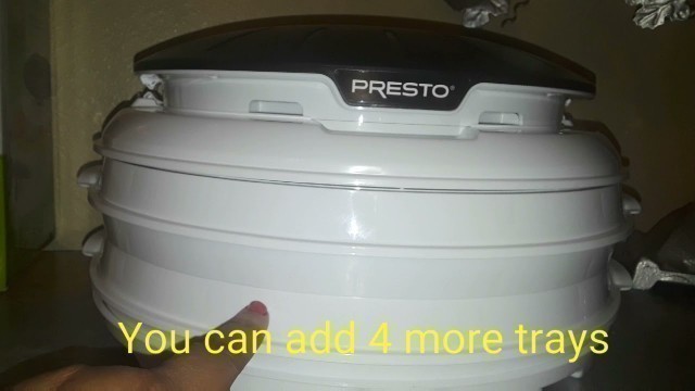 'Presto Dehydro electric Food Dehydrator(Demo- Review)'