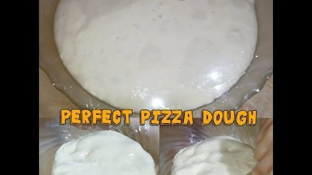 '#Pizza dough recipe | Perfect Pizza dough in #Moulinex food processor | How to make pizza dough'