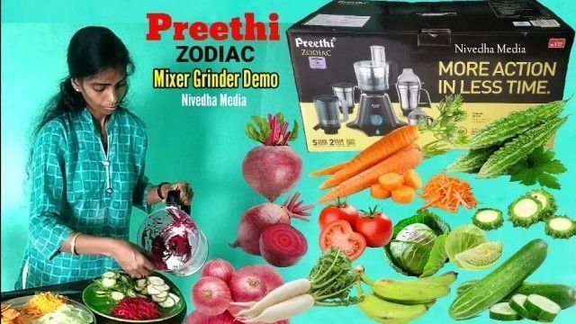 'Preethi Zodiac Mixer Grinder Demo in Tamil | Preethi Zodiac Mixer Grinder Usage'