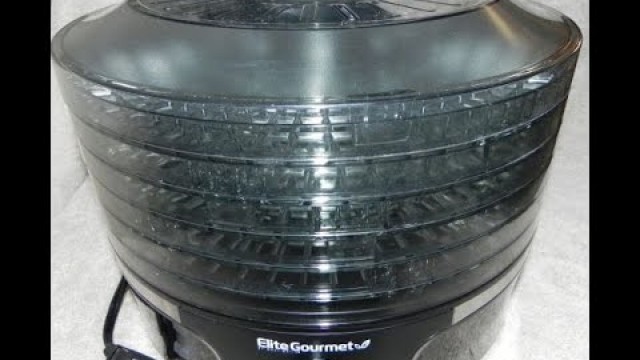 'Elite Gourmet 5 Tier Food Dehydrator Unboxing'