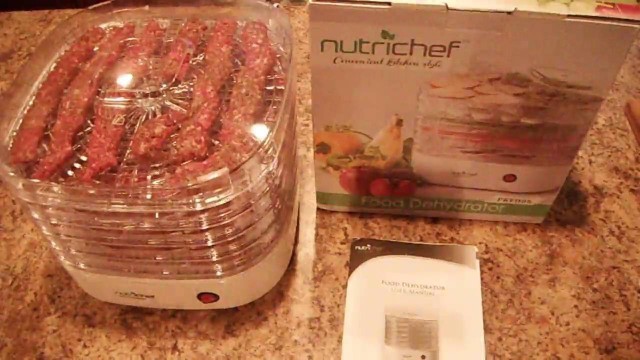 'NutriChef PKFD06 Electric Countertop Food Dehydrator Review, FANTASTIC WAY TO PRESERVE AND DRY FOODS'