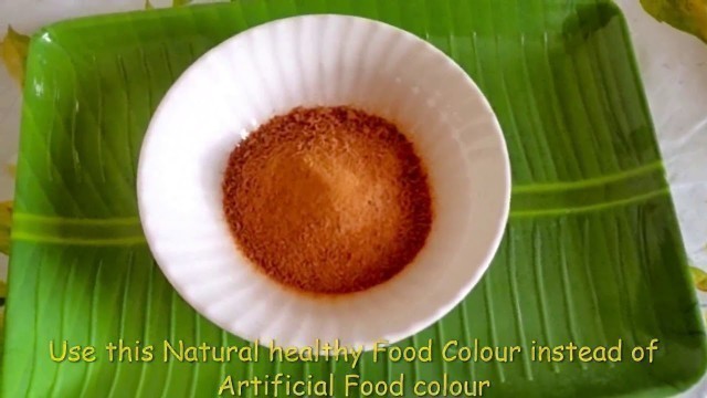 'Kesari Food Colour/Orange Food Colour/100% Organic & Natural Food Color'