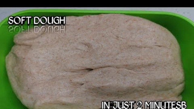 'kneading dough in food processor || in just 2 minutesb soft dough is ready || #short ||'