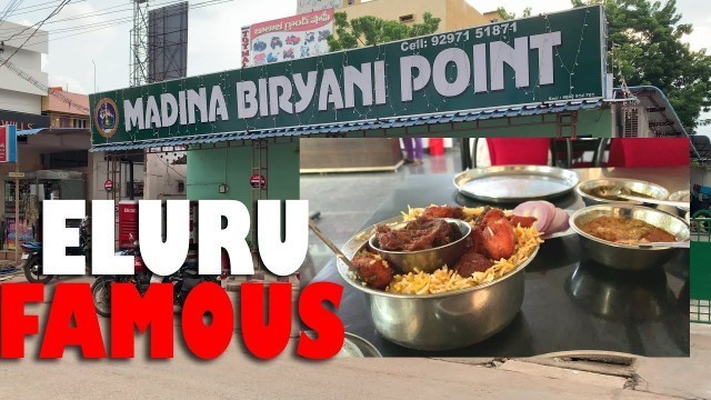 'RS 200 CHICKEN FRY PIECE BIRYANI | MADINA BIRYANI | ELURU FAMOUS | Boti Goongura | Katta | Biryani'