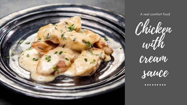 'Chicken with Parmesan Cheese Cream Sauce / Food Channel L - A New Recipe Every Day!'