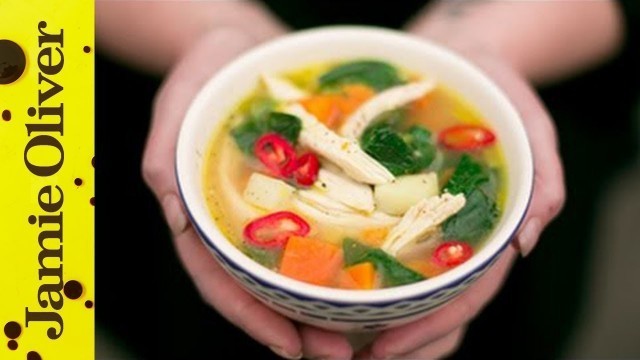 'Healthy Chicken & Vegetable Soup | KerryAnn Dunlop'