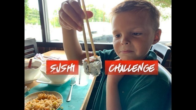 'Kids vs Sushi - Trying Sushi!'