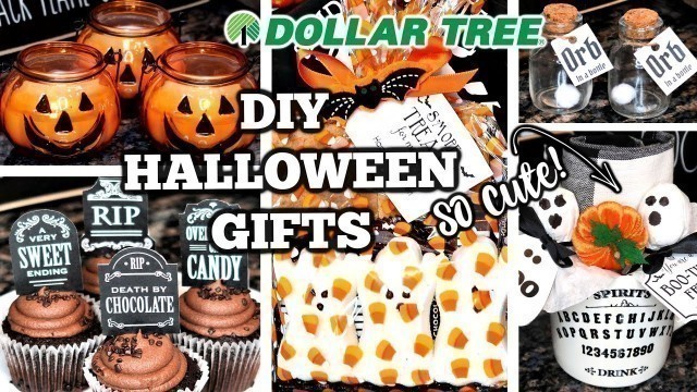 'DIY DOLLAR TREE EASY HALLOWEEN GIFTS & TREATS'