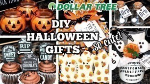 'DIY DOLLAR TREE EASY HALLOWEEN GIFTS & TREATS'