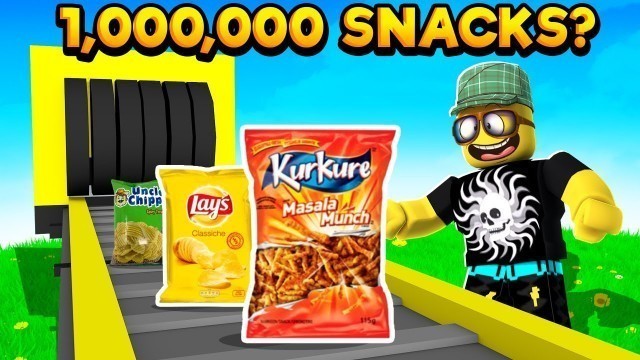 'OPENING MY $9,999,999 SNACKS FACTORY'