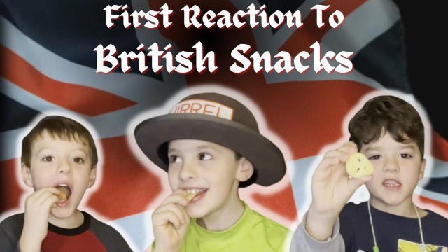 'Kids Try British Food | Kids Vs. Food | Real Reactions to British and Spicy Snacks'