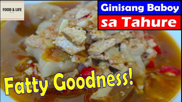 'Ginisang karne ng Baboy sa Tahure|Filipino Food|ASMR|Food & Life etc.'