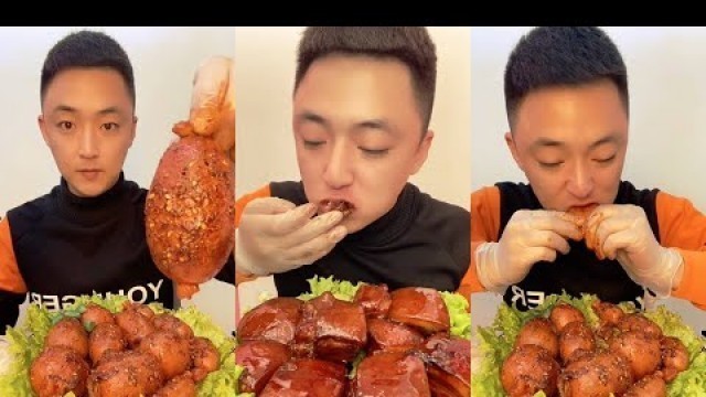 'Chinese Mukbang [ASMR] Eating Show Chinese Food Satisfying ASMR (中国食品展) 먹방 (食べるショー)'