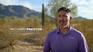 'Michael Preston works with Gila River Indian Community\'s youth through many avenues, including food.'