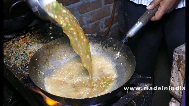 'Schetzwan Chicken Soup  | Ekavera Dhaba | Koparkhairne | MUMBAI STREET FOOD | 4K VIDEO street food'