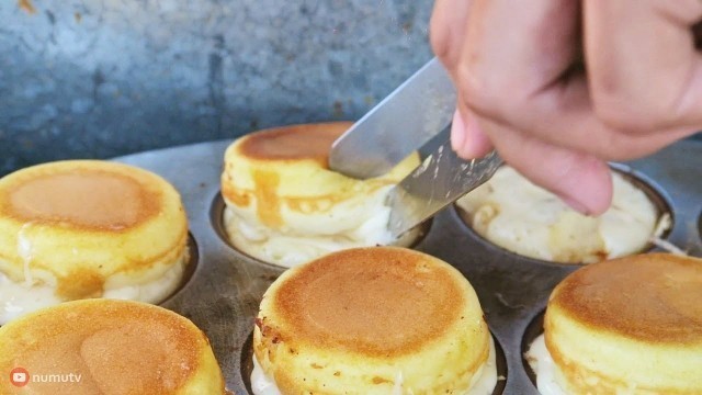 'Japanese Pancake (Cheese and Chocolate Filling) | Street Food in the Philippines'