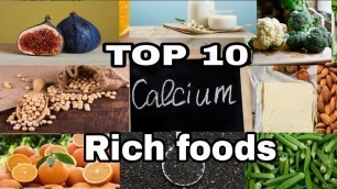 'TOP10 calcium rich foods in tamil || indian style food'