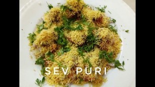 'Sev Puri | Mumbai Street Food | Chatpati Chat Recipe'