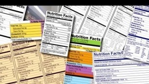 'FDA to Change Food Labels, Serving Sizes'