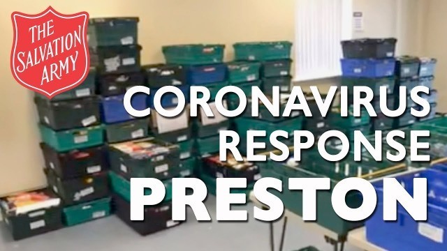 'Coronavirus Response | The Salvation Army\'s Food Bank in Preston'